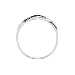 Bague Sofia Or Blanc Saphir Et Diamant - Bagues vintage Femme | Marc Orian