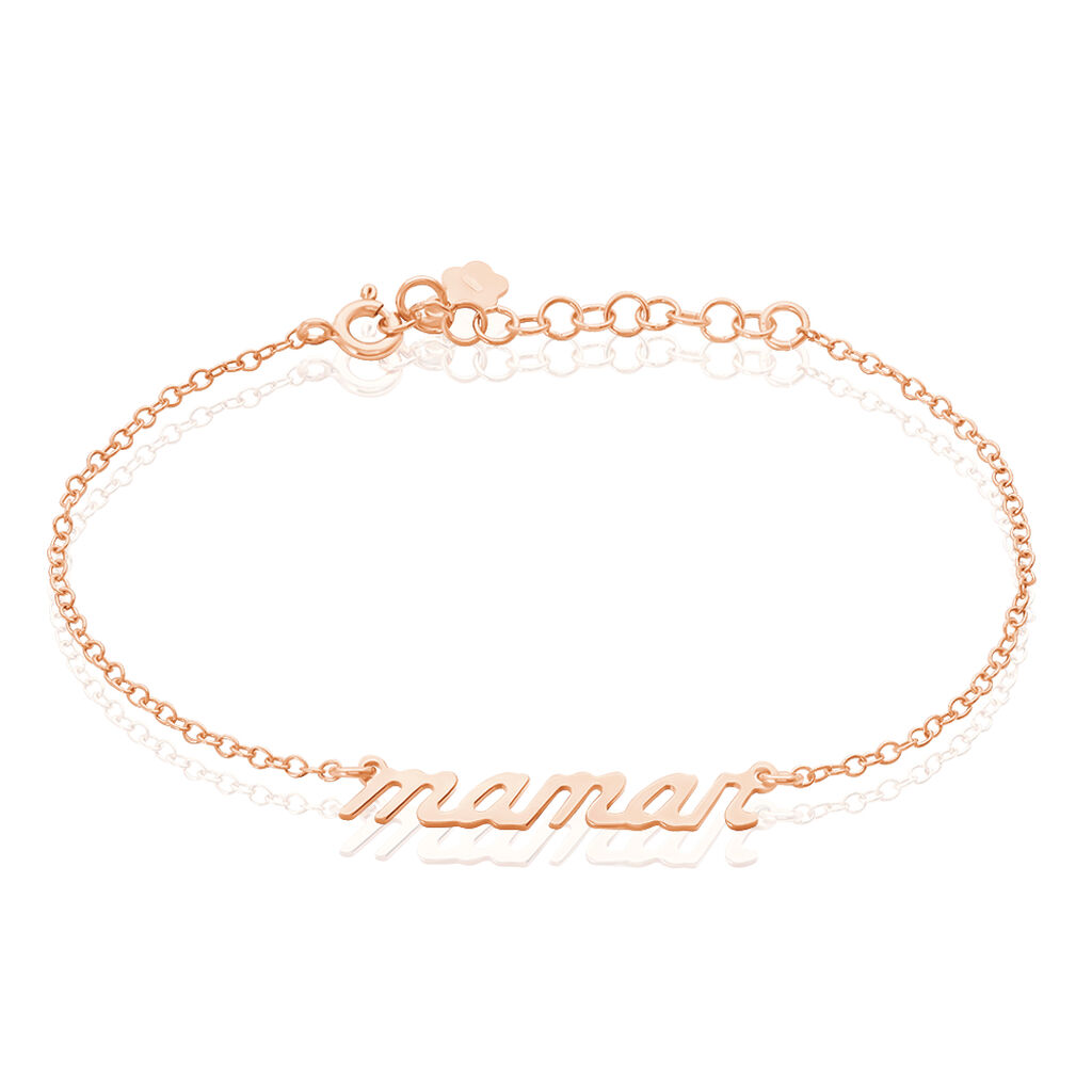 Bracelet Mendi Argent Rose - Bracelets chaînes Femme | Marc Orian