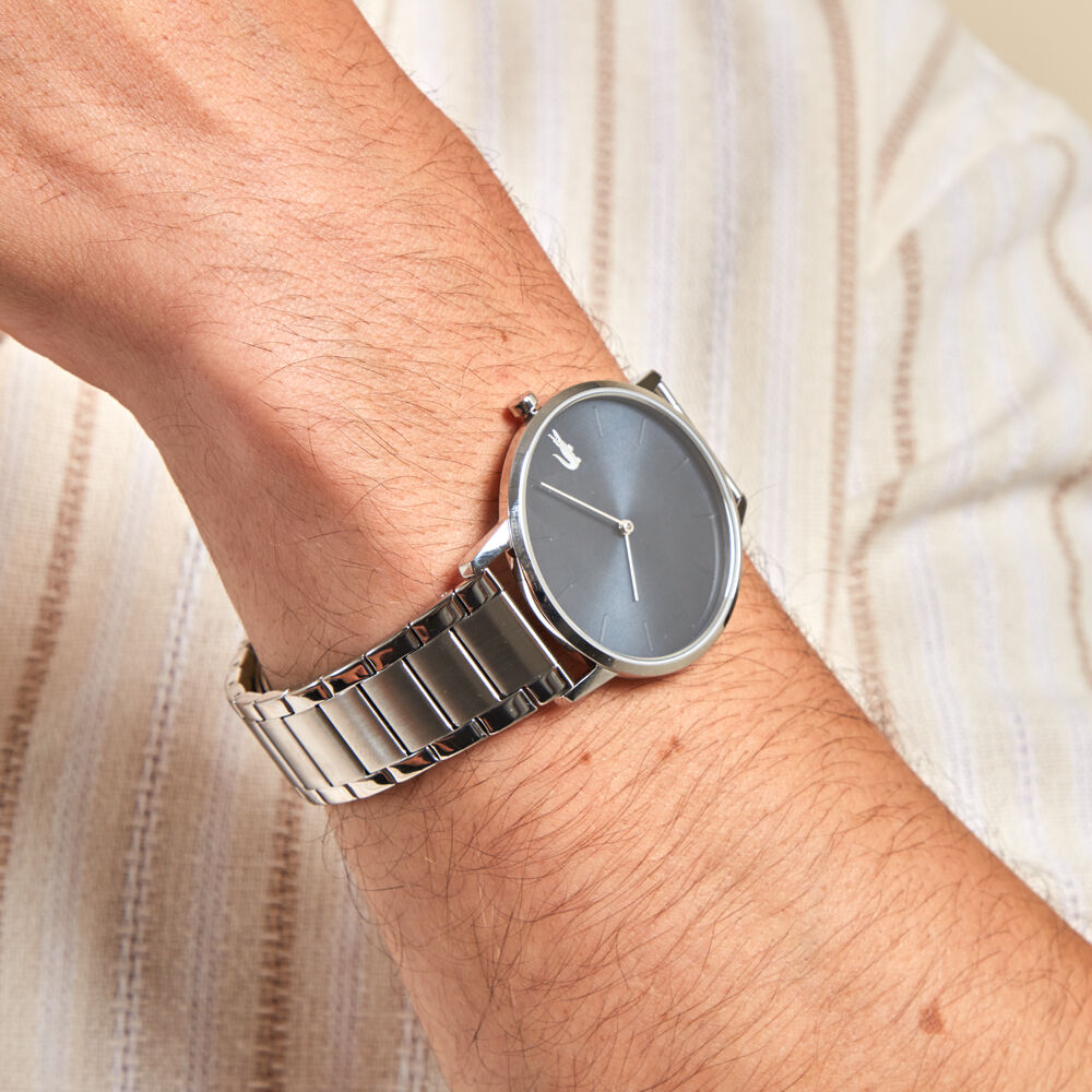 Montre Lacoste Crocorigin Bleu - Montres classiques Homme | Marc Orian
