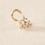 Piercing Macey Or Jaune Oxyde De Zirconium - Piercing Nez Femme | Marc Orian