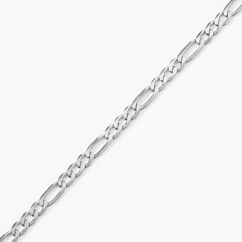 Bracelet Vivian Argent Blanc - Bracelets mailles Femme | Marc Orian