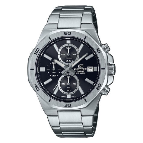 Montre Casio Edifice Noir - Montres étanches Homme | Marc Orian