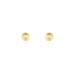 Boucles D'oreilles Puces Fidelia Boule Sablee Or Jaune - Puces Femme | Marc Orian