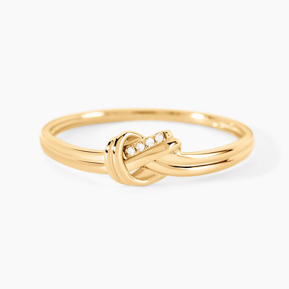 Bague Pietari Or Jaune Diamant - Bagues pierres pr&eacute;cieuses Femme | Marc Orian