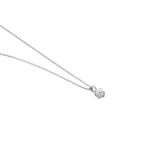 Collier Alexandra Or Blanc Diamant - Colliers solitaires Femme | Marc Orian