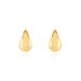 Boucles D'oreilles Puces Xenia Acier Jaune - Puces Femme | Marc Orian