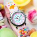 Montre Upp Fuzzy Rose Et Blanc - Montres étanches Enfant | Marc Orian