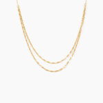 Collier Clareto Or Jaune - Colliers multirangs Femme | Marc Orian