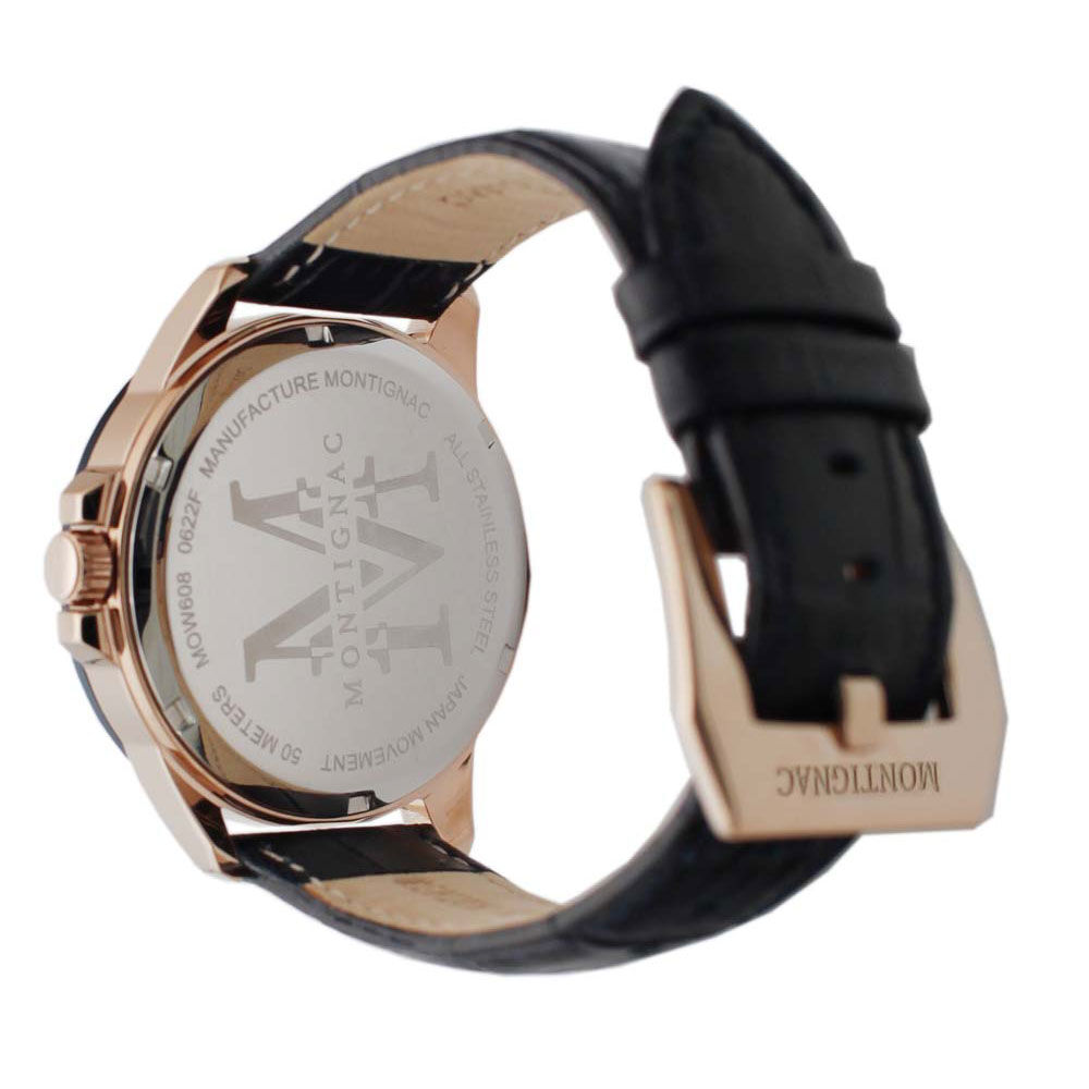 Montre Montignac Round Bleu - Montres étanches Homme | Marc Orian