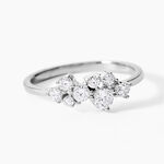 Bague Eden Argent Blanc Oxyde De Zirconium - Bijoux fantaisie Femme | Marc Orian