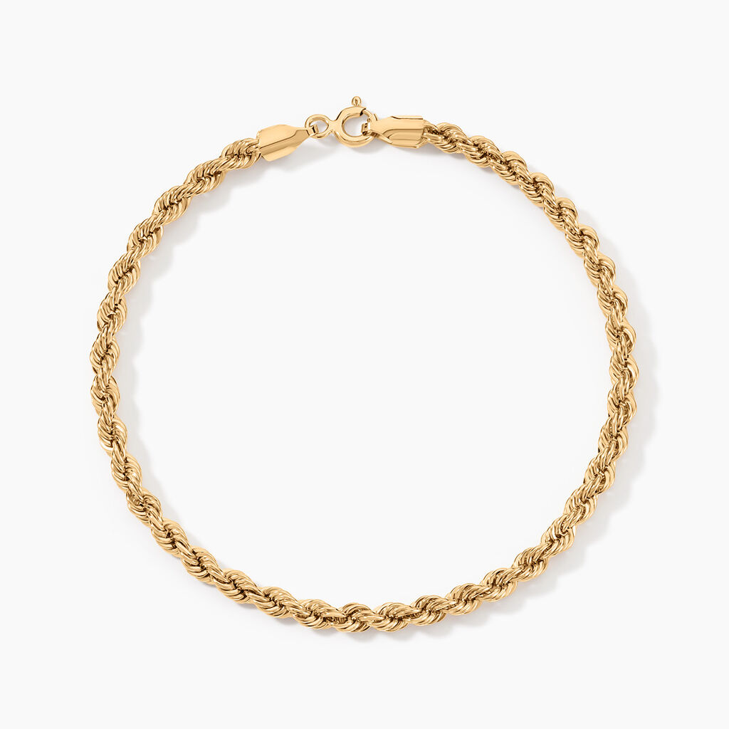 Bracelet Or Jaune Jerry - Bracelets mailles Femme | Marc Orian
