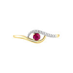 Bague Or Jaune Karmele Rubis - Bagues vintage Femme | Marc Orian