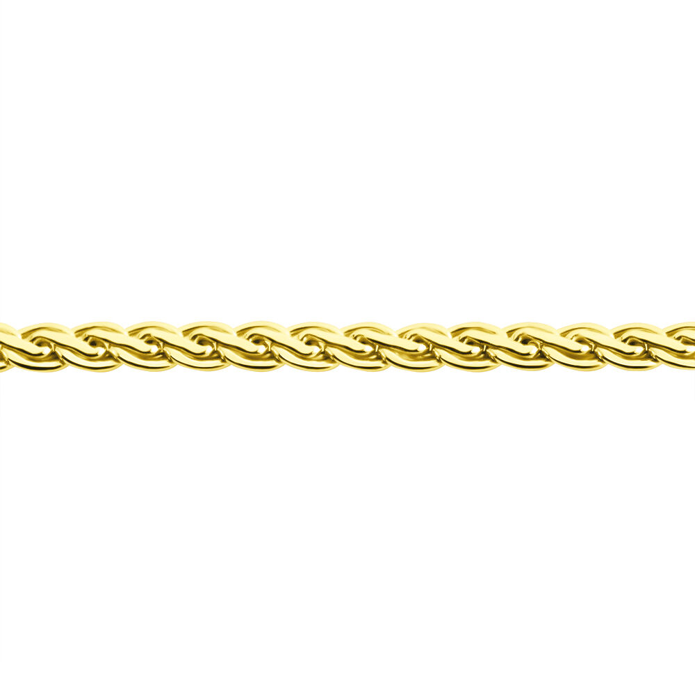 Bracelet Jayna Maille Palmier Or Jaune - Bracelets mailles Femme | Marc Orian