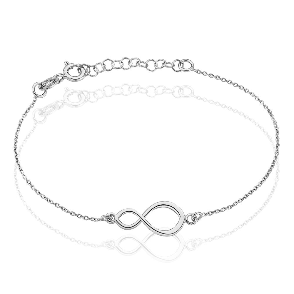 Bracelet Adeline Argent Blanc - Bracelets fantaisie Femme | Marc Orian