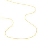 Cha&icirc;ne Ixia Maille Gourmette Diamantee Or Jaune - Chaines Femme | Marc Orian