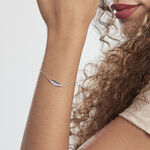 Bracelet Cynthia Argent Blanc Oxyde De Zirconium - Bracelets fantaisie Femme | Marc Orian