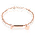Bracelet Daina Argent Rose - Bracelets Medailles Femme | Marc Orian