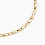 Collier Danae Plaquette Or Bicolore - Chaines Homme | Marc Orian