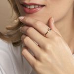 Bague Erma Plaqu&eacute; Or Dor&eacute; Oxyde De Zirconium - Bijoux fantaisie Femme | Marc Orian