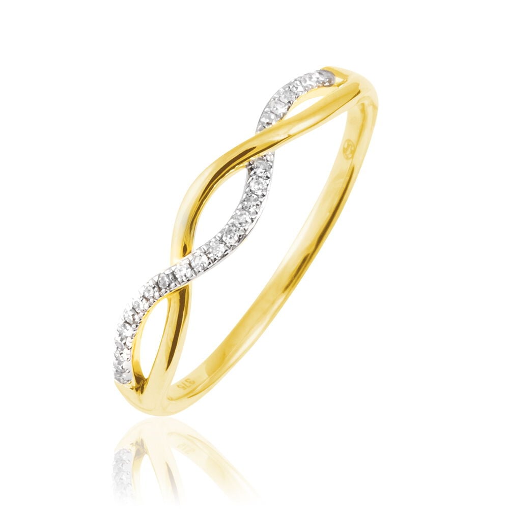 Bague Tilly Or Jaune Diamant - Bagues pierres pr&eacute;cieuses Femme | Marc Orian