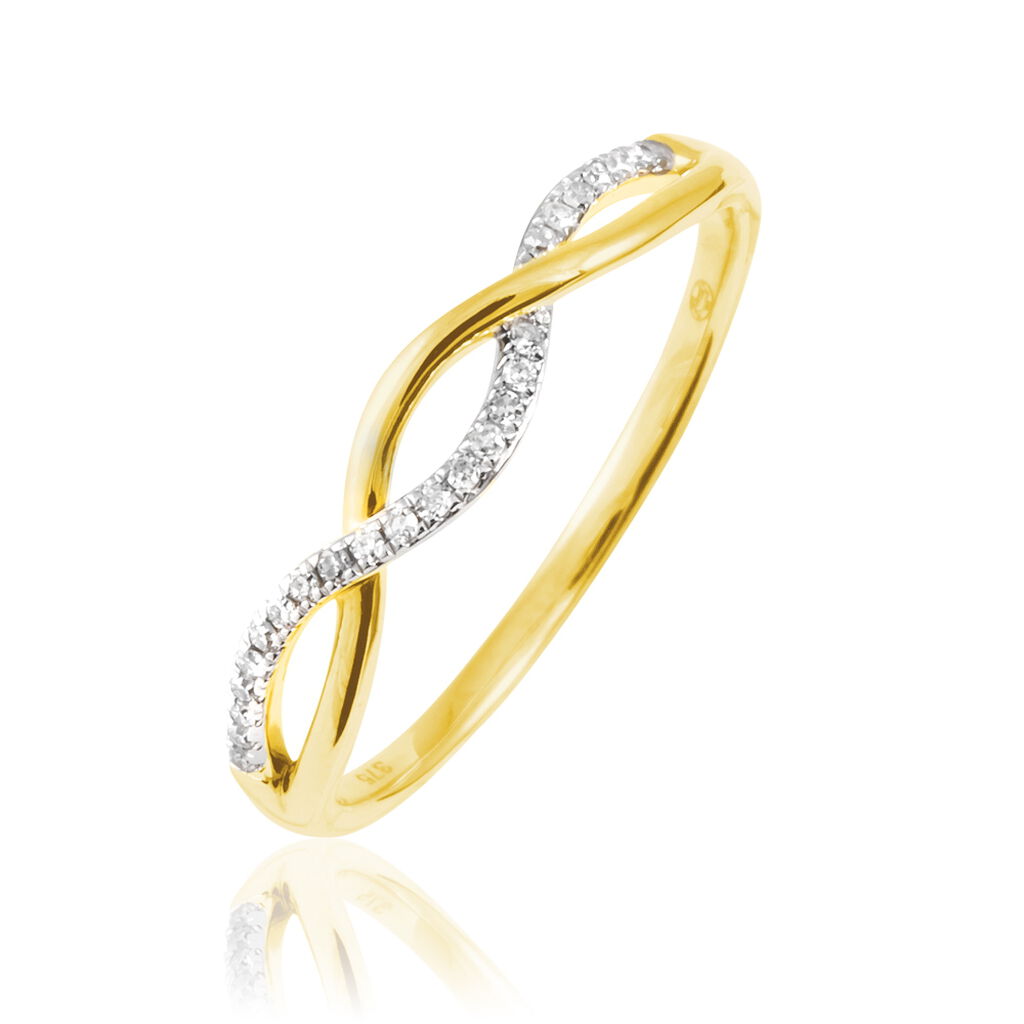 Bague Tilly Or Jaune Diamant - Bagues pierres pr&eacute;cieuses Femme | Marc Orian