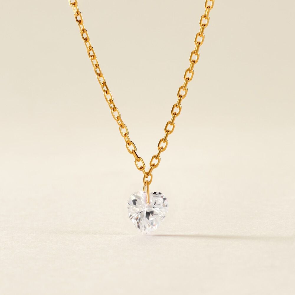 Collier Crush Plaqué Or Jaune Oxyde De Zirconium - Colliers avec pierres Femme | Marc Orian