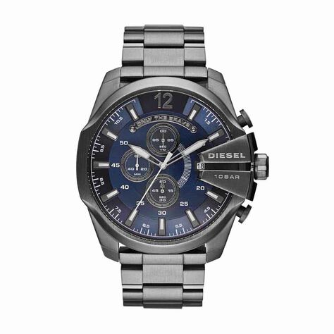Montre Diesel Mega Chief Bleu - Montres étanches Homme | Marc Orian