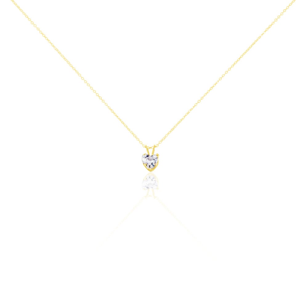 Collier Aodren Or Jaune Oxyde De Zirconium - Colliers avec pierres Famille | Marc Orian