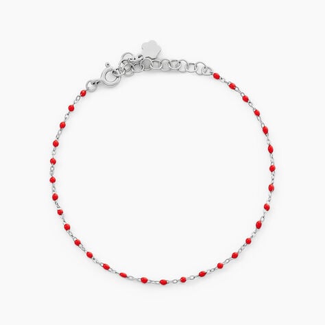 Bracelet Muguette Argent Blanc - Bracelets chaînes Femme | Marc Orian
