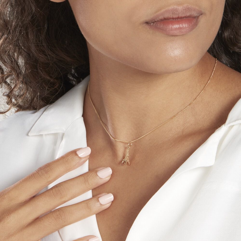 Pendentif Tour Eiffel Or Jaune - Pendentifs Femme | Marc Orian