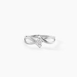 Bague Jone Or Blanc Diamant - Parures de mariage Femme | Marc Orian