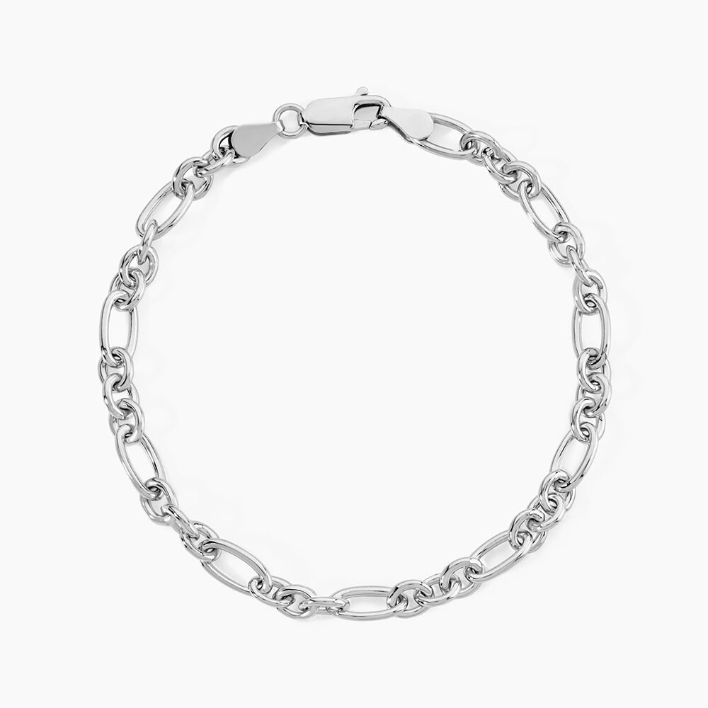 Bracelet Maille Camiorica Argent Blanc - Bracelets mailles Femme | Marc Orian