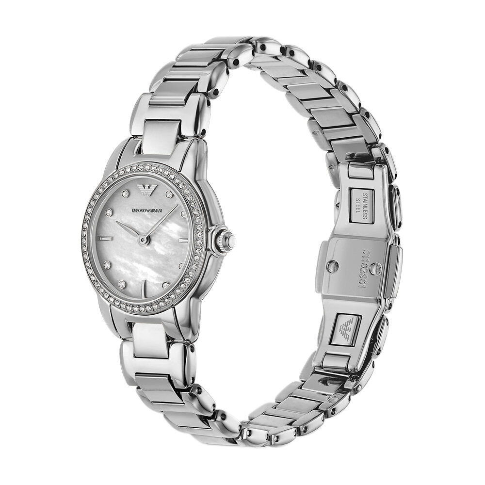 Montre Emporio Armani Nacre Blanche - Montres étanches Femme | Marc Orian