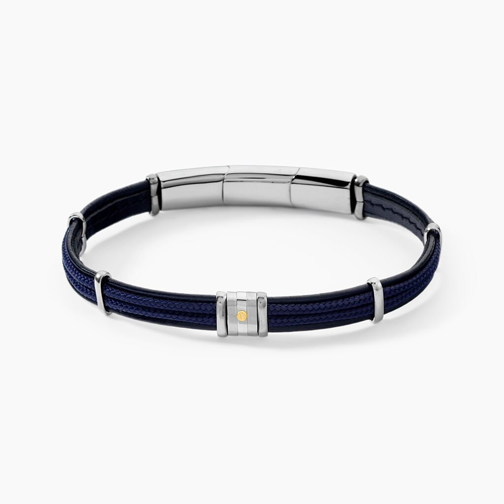 Bracelet Jourdan Cuir Noir - Bracelets cuir Homme | Marc Orian