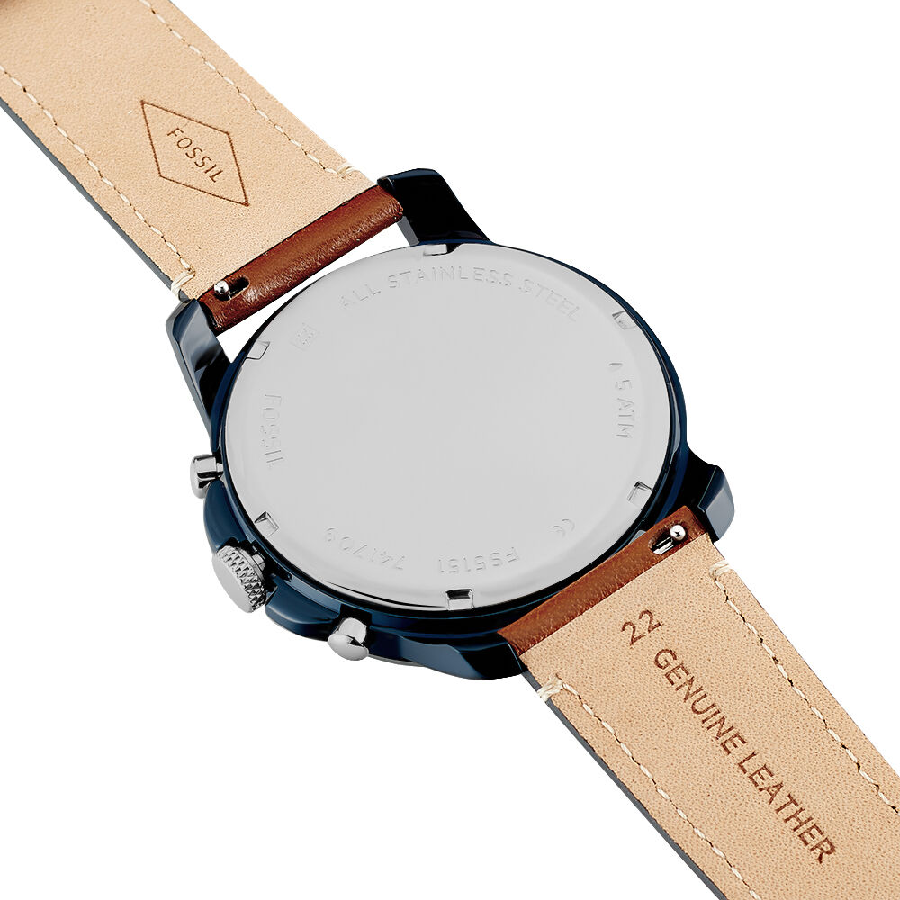 Montre Fossil Grant Bleu - Montres classiques Homme | Marc Orian
