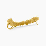 Bijoux D'Oreilles Sabina Acier Jaune - Piercings d'oreilles Femme | Marc Orian