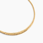 Collier Or Jaune Izel Maille Anglaise - Chaines Femme | Marc Orian