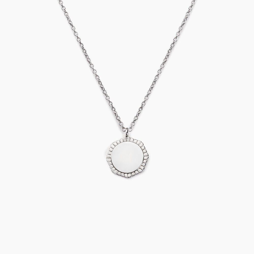 Collier Meralie Argent Blanc - Colliers Femme | Marc Orian
