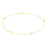 Cha&icirc;ne De Cheville Zahia Or Jaune - Chaines de cheville Femme | Marc Orian