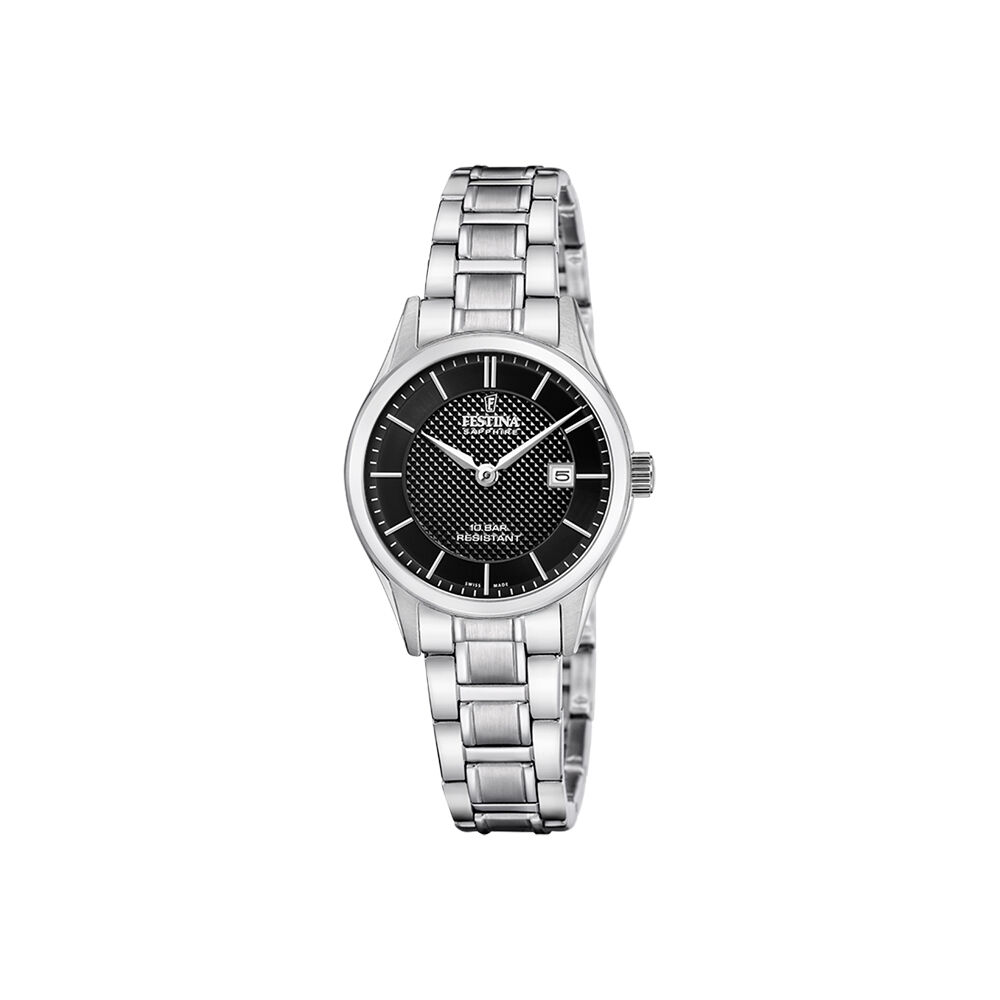 Montre Festina Swiss Made 29 Noir - Montres &eacute;tanches Femme | Marc Orian