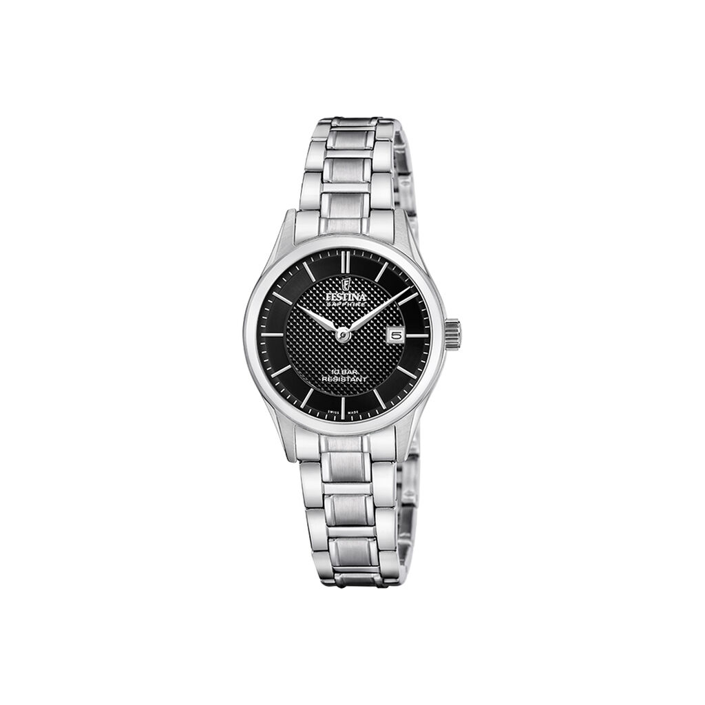 Montre Festina Swiss Made 29 Noir - Montres &eacute;tanches Femme | Marc Orian