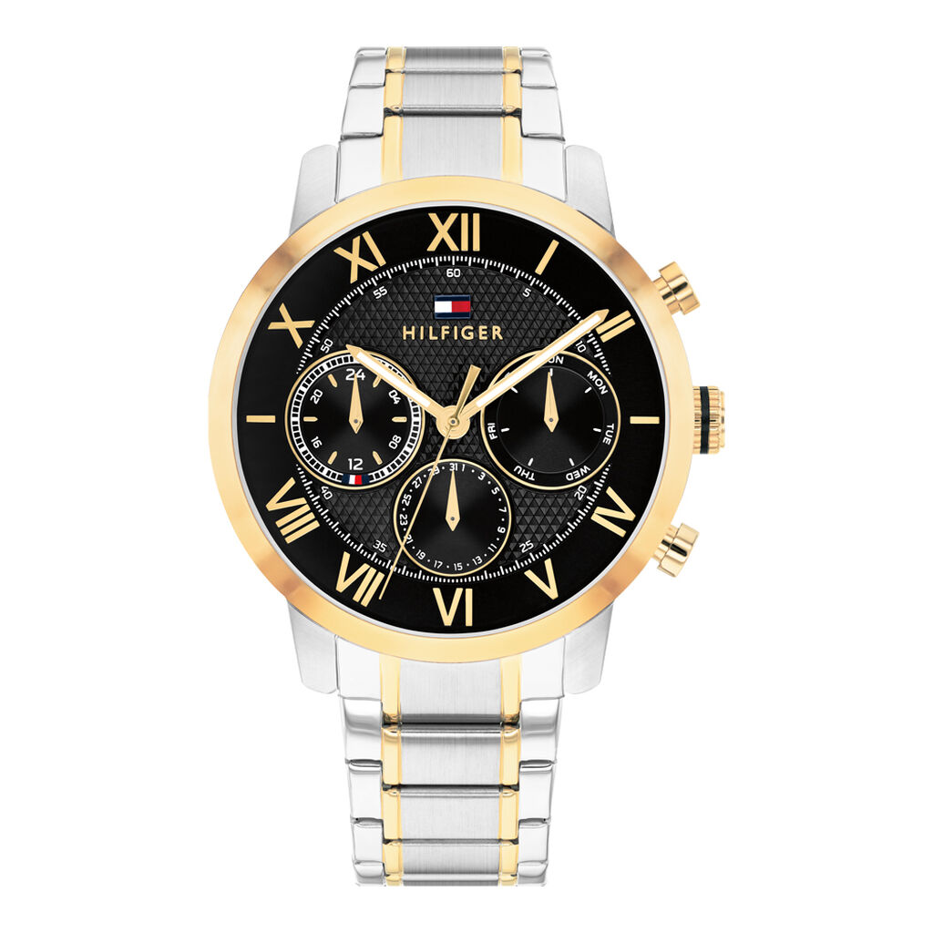 Montre Tommy Hilfiger Th-Oxford Noir - Montres étanches Homme | Marc Orian