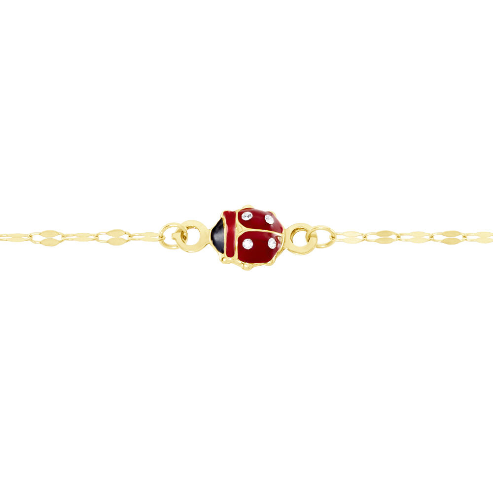 Bracelet Deena Or Jaune Oxyde De Zirconium - Bracelets chaînes Enfant | Marc Orian
