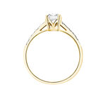 Bague Manon Or Jaune Oxyde De Zirconium - Solitaires Femme | Marc Orian