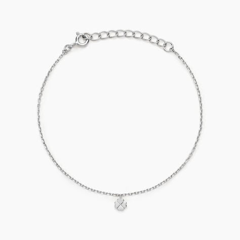 Bracelet Mayane Argent Blanc - Bracelets chaînes Femme | Marc Orian