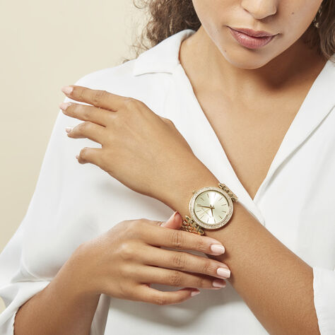 Montre Michael Kors Parker Champagne - Montres Femme | Marc Orian