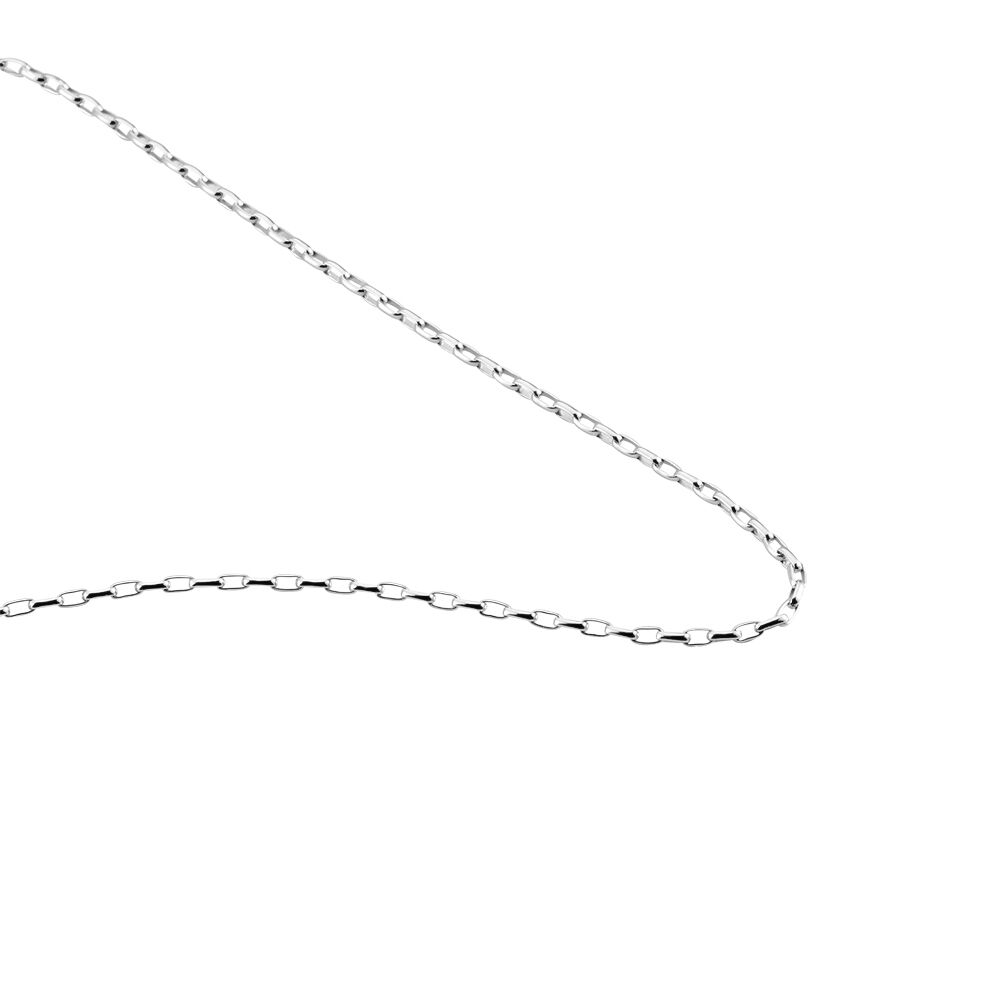 Collier Claudine Maille Forcat Argent Blanc - Colliers fantaisie Homme | Marc Orian