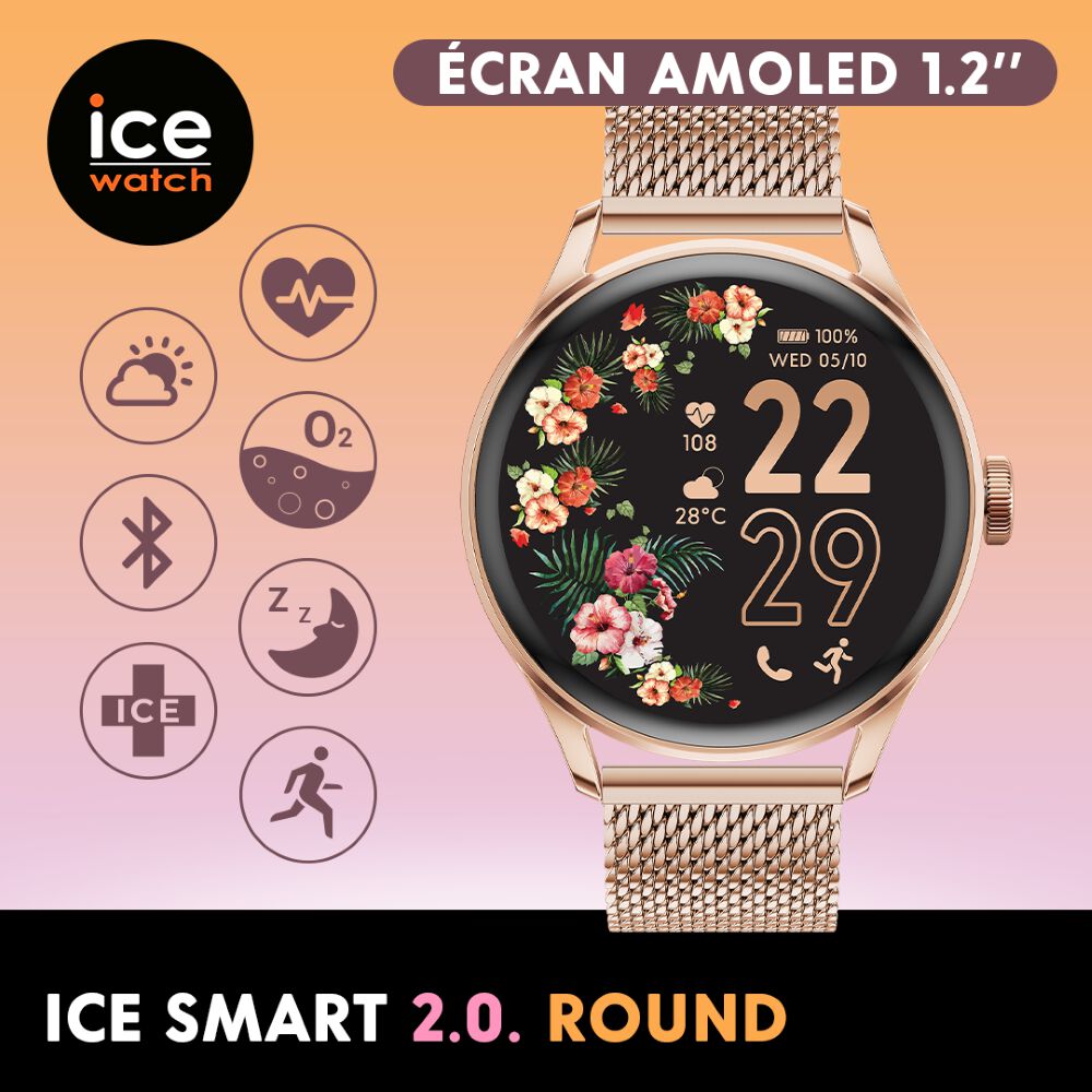 Montre Connect&eacute;e Ice Watch Smart 2.0 - Montres connect&eacute;es Femme | Marc Orian