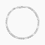 Bracelet Edmonde Argent Blanc - Bracelets fantaisie Homme | Marc Orian