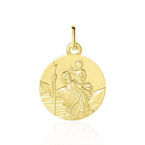 Medaille Or Jaune Saint Christophe - Pendentifs Famille | Marc Orian